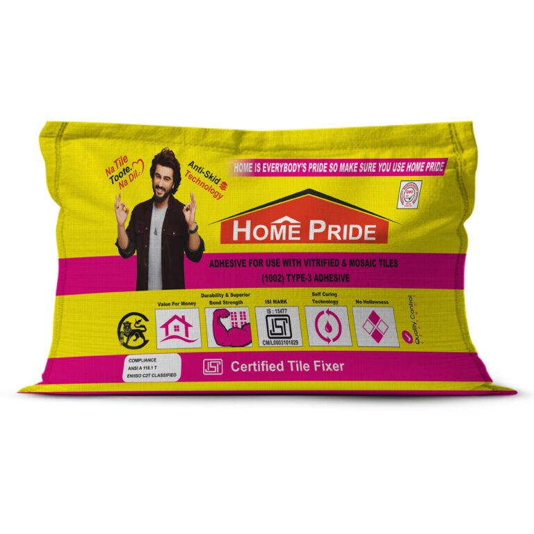 Home Pride 1002: Tile Adhesive Highly Flexible Exterior Wall & Floor