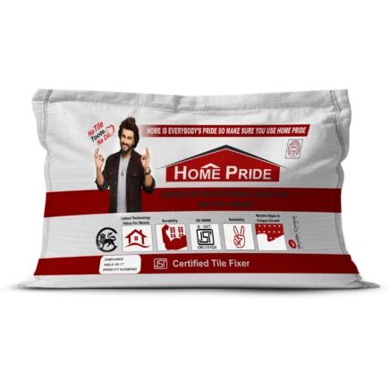 Home Pride 969 Tile Adhesive - ISI Certified Type-1 for Ceramic & Mosaic Tiles