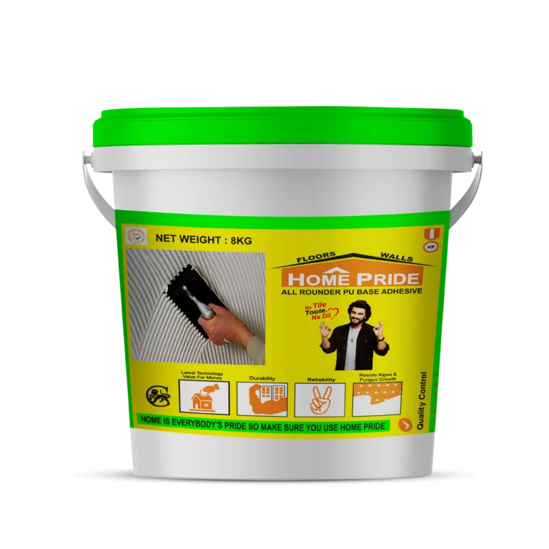 PU adhesive used for high strength tile bonding on metal and wood