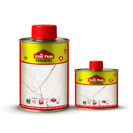 Home Pride Crackfill - Two Component Epoxy Resin for Stone Crack Repair