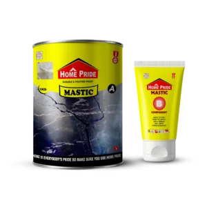 Marble crack repair glue applied on cracked marble surface