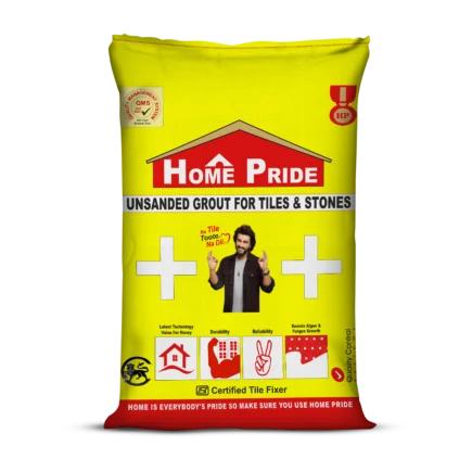 Home Pride Cementitious Grout (Unsanded) 1-3mm Wide Joints, Colour Fast