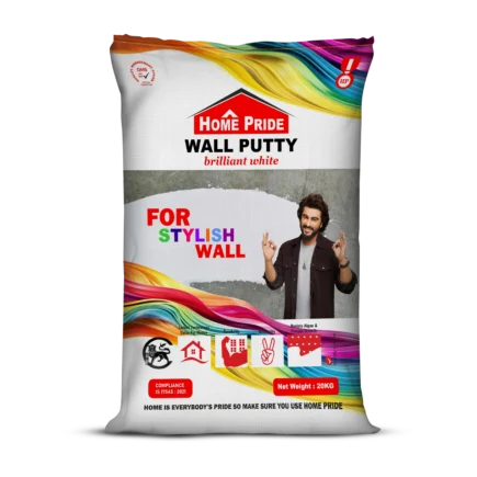 Home Pride Wall Putty - Polymer & Waterproofing Formula