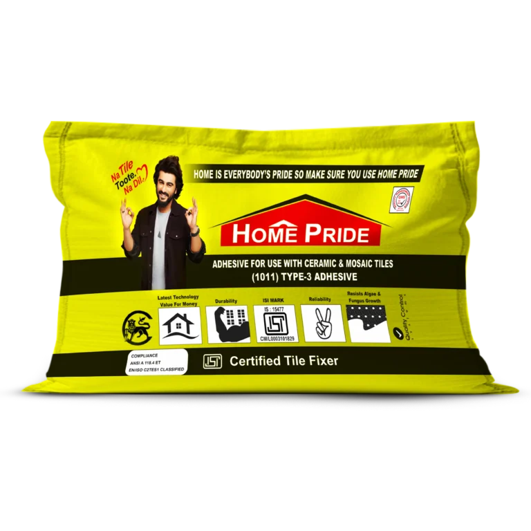 Home Pride 1011 glass mosaic tile adhesive for interior and exterior tile fixing