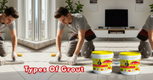 types of grout for tile installation