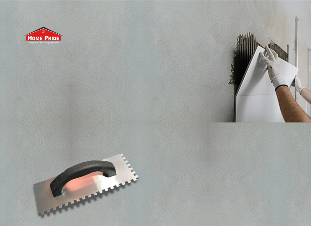 notch trowel for epoxy flooring application