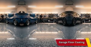 garage floor coating with epoxy floor system