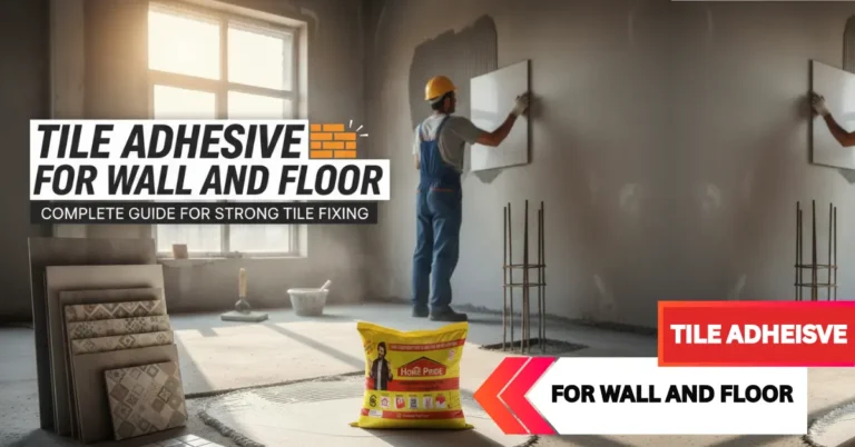 tile adhesive for wall and floor application