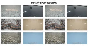 types of epoxy flooring used in India