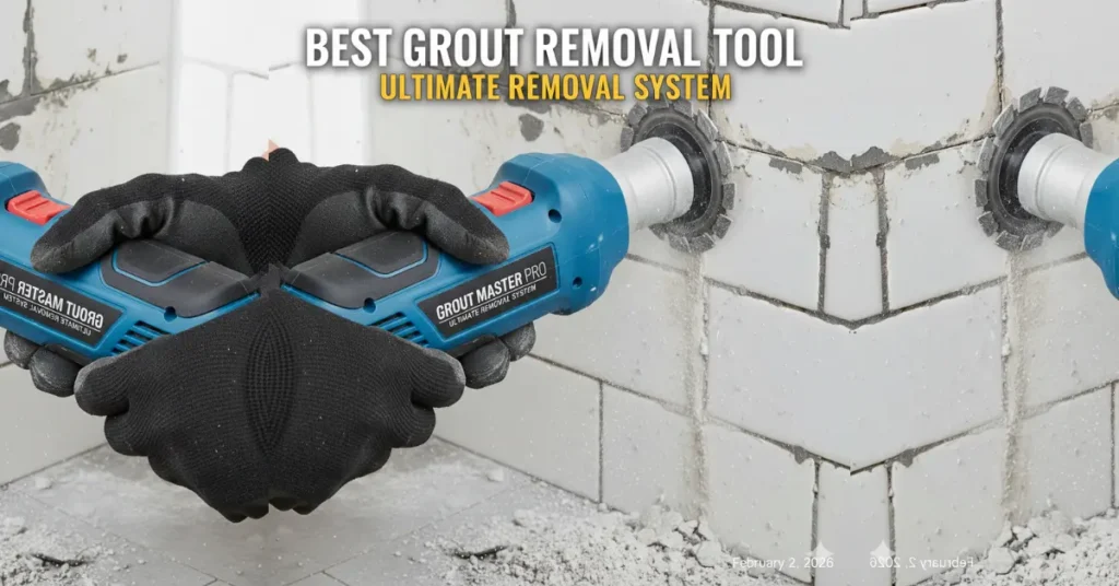 best grout removal tool for floor and wall tiles