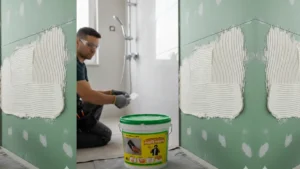 best tile adhesive for bathroom walls installation