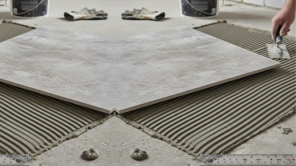 floor tile adhesive thickness mm for tile installation