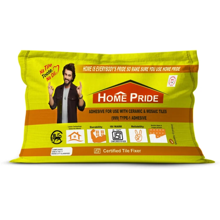 Home Pride 999 standard tile adhesive for ceramic wall and floor tiles