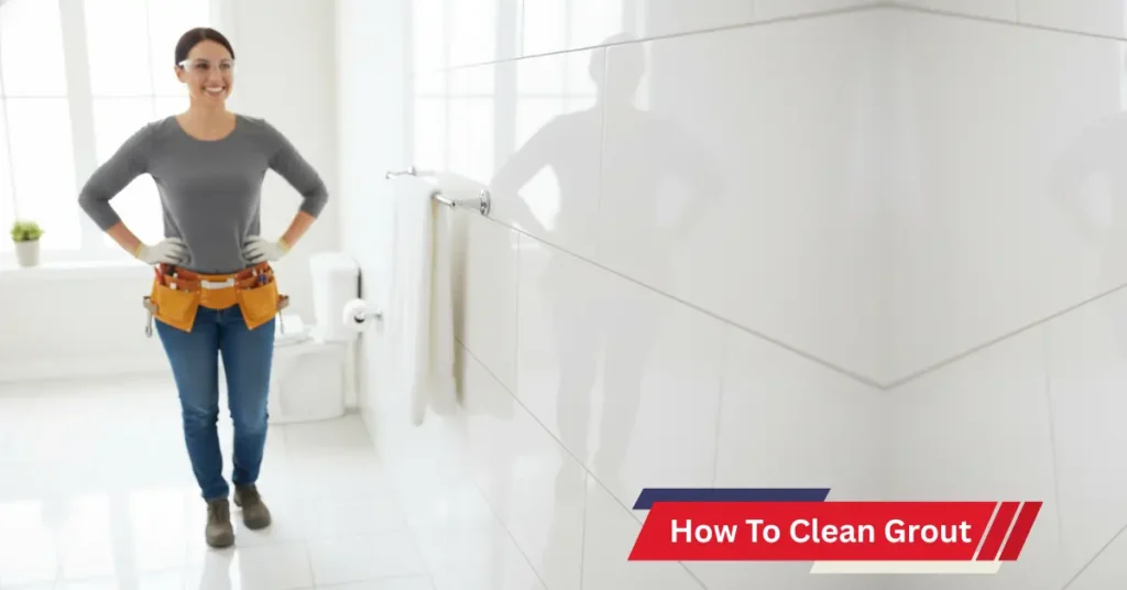 how to clean grout lines using simple home methods