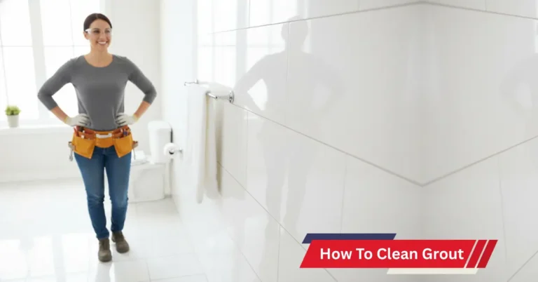how to clean grout lines using simple home methods