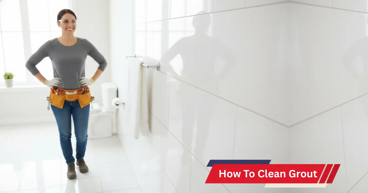 how to clean grout lines using simple home methods