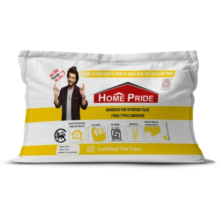 Home Pride 1000 tile adhesive Type-2 tile adhesive chemical for vitrified tiles 20kg bag