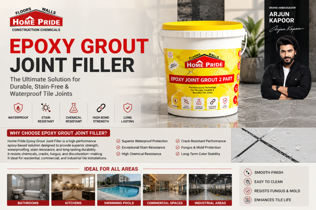 Epoxy Grout Joint Filler: The Complete Guide for Durable, Stain-Free & Long-Lasting Tile Joints