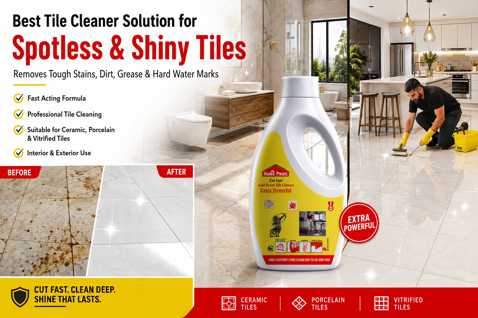 Best Tile Cleaner Solution