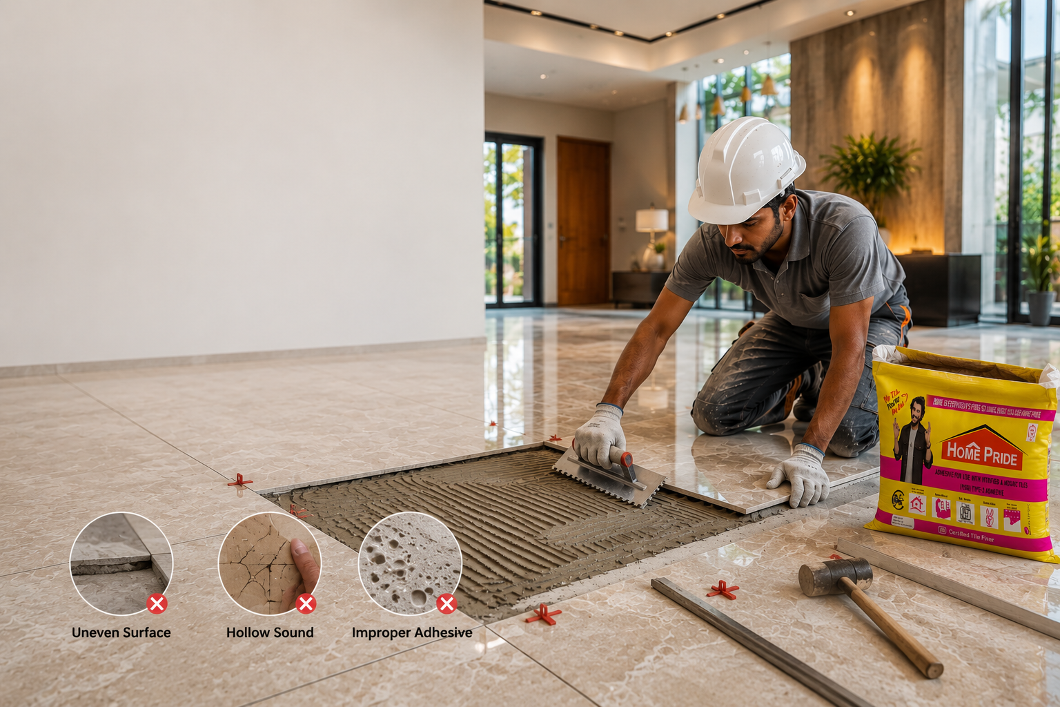 tile installation mistakes