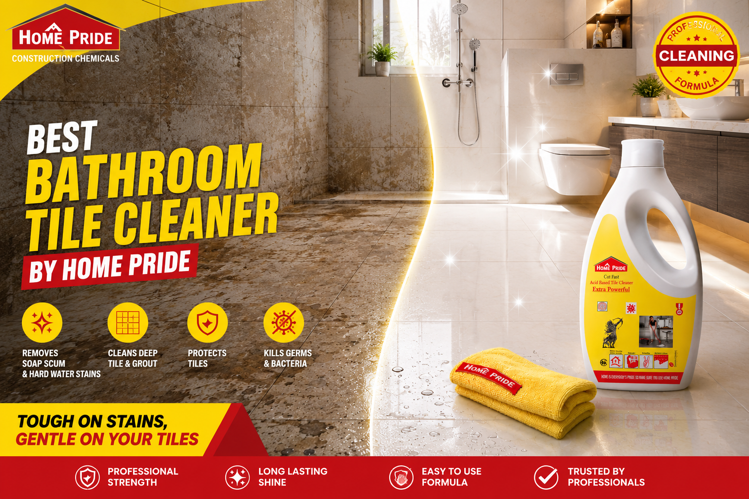 bathroom tilecleaner